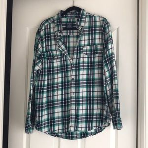 Blue and Green Flannel